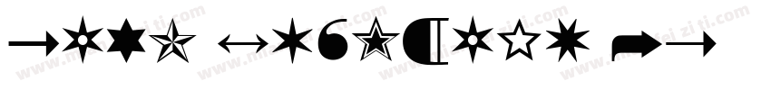 Zapf Dingbats BT字体转换